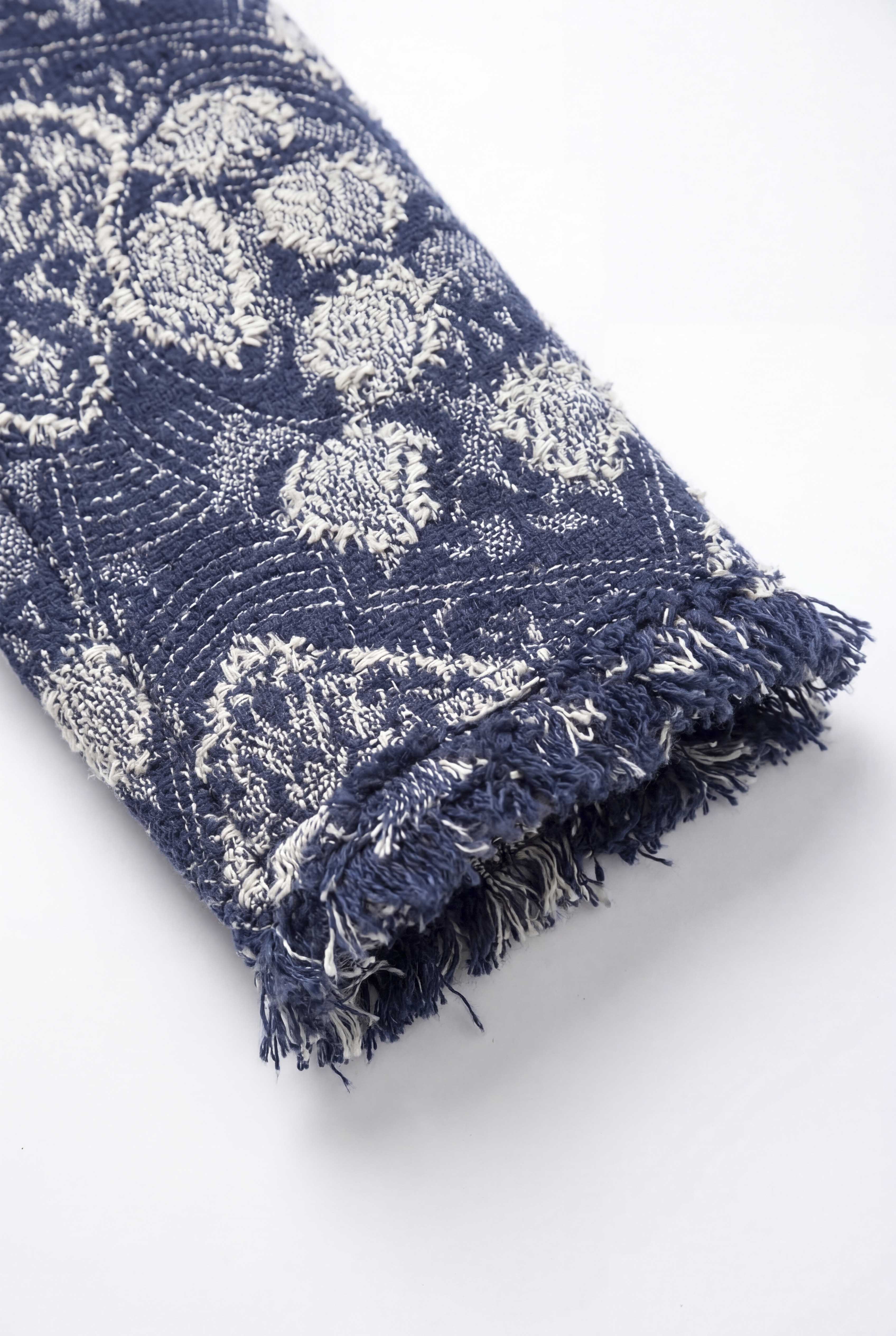 NT Collection Püskül Detaylı Jean Ceket