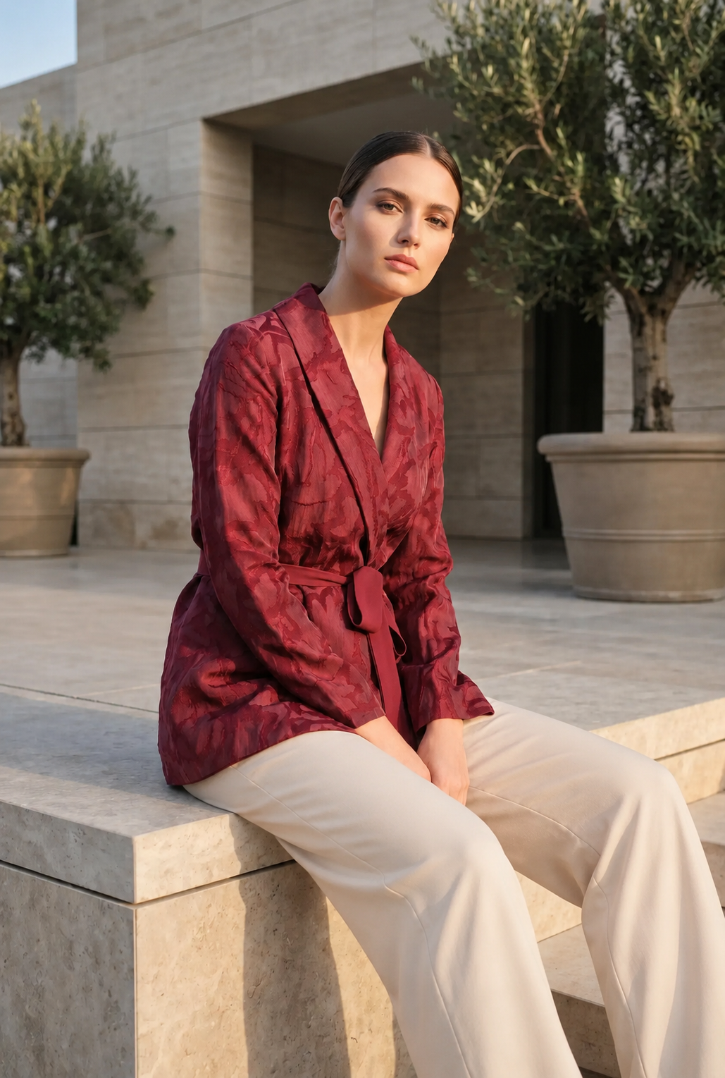 NT Collection Liyosel Jakarlı Ceket