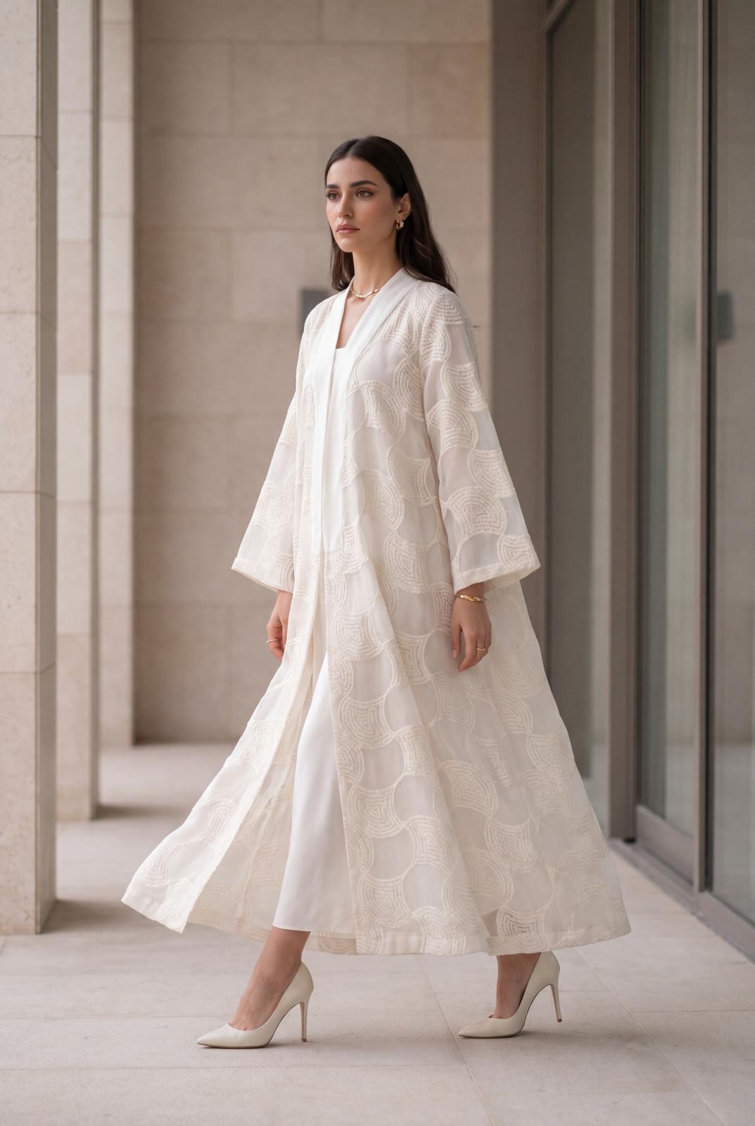 NT Collection Organze Kaftan & Elbise Takım